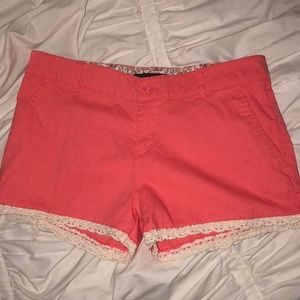 Cute salmon shorts